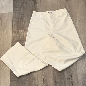 PAIGE Nellie White Women' s Wide Leg Jeans size 26